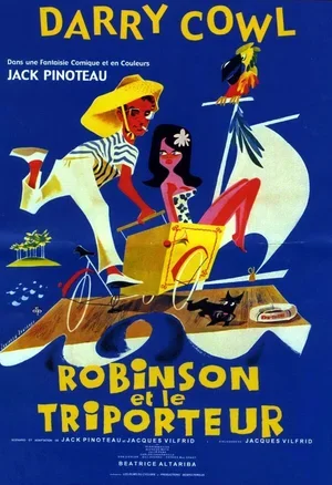 Robinson et le triporteur 1960