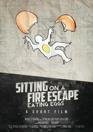 Sitting on a Fire Escape Eating Eggs 2015